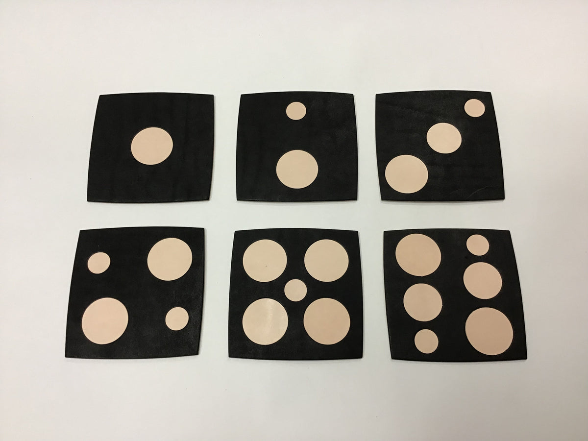 コースター 6枚組 black – BRASSBOUND